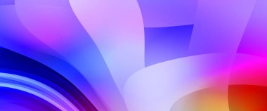 Renkli gradyan ile soyut arkaplan. Çizgili çizgili canlı duvar kâğıdı. Modern hareketin akışkan 2d çizimi.