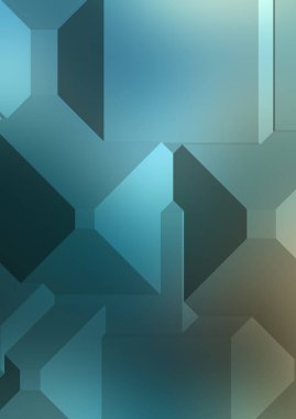 Çokgen arka plan. Geometrik tasarımlı renkli duvar kağıtları. Dijital 3d illüstrasyon.