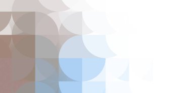 Dairesel şekillerin katmanları renkli ve canlı bir tasarım yaratıyor. Dairelerin sayısal çizimi. Gelecekçi tasarım şablonu.