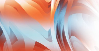 Dinamik trend basit akışkan renk gradyan soyut serin arka plan ve üst üste çizgi etkileri. Duvar kağıdı, afiş, arkaplan, kart, kitap, broşür, web sitesi. 2d illüstrasyon