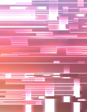 Geometrik çok renkli kesişen çizgiler. Dijital teknolojinin grafiksel çizimi. Soyut arkaplan. 