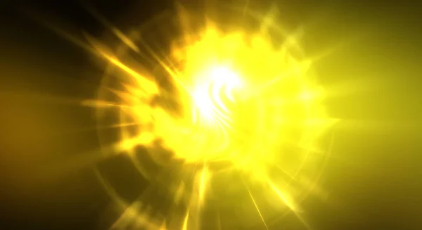 Dynamiczny Wybuch Światła Piękne Błyszczące Tło Kolorowych Świateł Wyświetlanie Energii — Zdjęcie stockowe