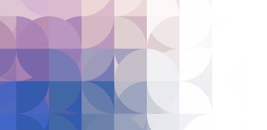 Dairesel şekillerin katmanları renkli ve canlı bir tasarım yaratıyor. Dairelerin sayısal çizimi. Gelecekçi tasarım şablonu.