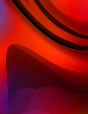 Renkli gradyan ile soyut arkaplan. Çizgili çizgili canlı duvar kâğıdı. Modern hareketin akışkan 2d çizimi.