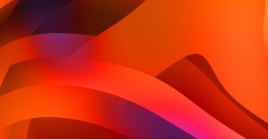 Renkli gradyan ile soyut arkaplan. Çizgili çizgili canlı duvar kâğıdı. Modern hareketin akışkan 2d çizimi.