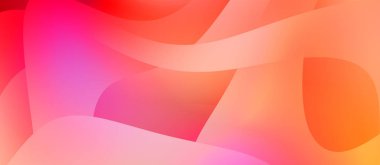 Renkli gradyan ile soyut arkaplan. Çizgili çizgili canlı duvar kâğıdı. Modern hareketin akışkan 2d çizimi.