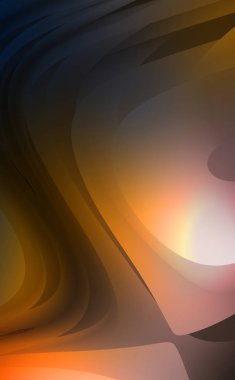 Renkli gradyan ile soyut arkaplan. Çizgili çizgili canlı duvar kâğıdı. Modern hareketin akışkan 2d çizimi.