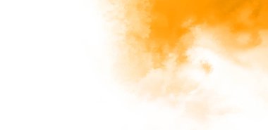 Beyaz arkaplanda soyut renkli suluboya. Dijital resim.