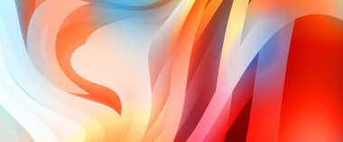 Renkli gradyan ile soyut arkaplan. Çizgili çizgili canlı duvar kâğıdı. Modern hareketin akışkan 2d çizimi.