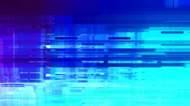 Geometrik çok renkli kesişen çizgiler. Dijital teknolojinin grafiksel çizimi. Soyut arkaplan. 