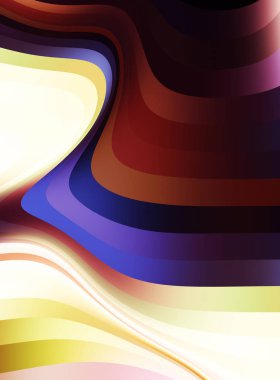 sıvı soyut arkaplan ve renkli gradyan. Modern hareketin 2d illüstrasyonu.