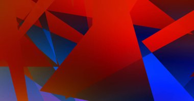 Geometrik şekilli tasarım çizimi. Üçgen şekilli soyut bir arkaplan. Renkli grafik duvar kağıdı.