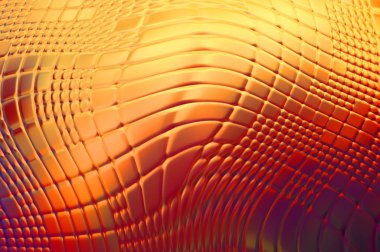 Soyut arkaplan. Renkli dalgalı tasarım duvar kağıdı. yaratıcı grafik 2D çizim. Dinamik şekilli modaya uygun sıvı örtüsü.