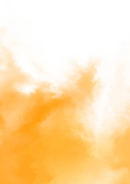 Beyaz arkaplanda soyut renkli suluboya. Dijital resim.