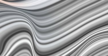 Kavisli çizgileri olan soyut bir arkaplan. Soyut ve gradyan renkte renkli çizimler. Çizgili desenli canlı dalga deseni.