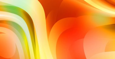 Renkli gradyan ile soyut arkaplan. Çizgili çizgili canlı duvar kâğıdı. Modern hareketin akışkan 2d çizimi.