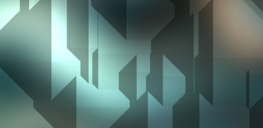 Çokgen arka plan. Geometrik tasarımlı renkli duvar kağıtları. Dijital 3d illüstrasyon.