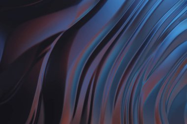 Soyut arkaplan. Renkli dalgalı tasarım duvar kâğıdı. Grafik illüstrasyon.