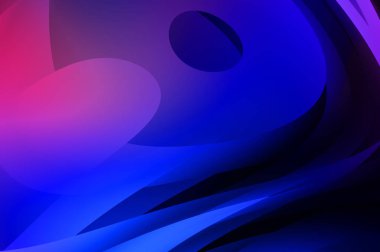 Renkli gradyan ile soyut arkaplan. Çizgili çizgili canlı duvar kâğıdı. Modern hareketin akışkan 2d çizimi.