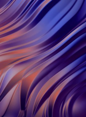 Soyut arkaplan. Renkli dalgalı tasarım duvar kâğıdı. Grafik illüstrasyon.