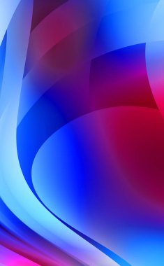 Renkli gradyan ile soyut arkaplan. Çizgili çizgili canlı duvar kâğıdı. Modern hareketin akışkan 2d çizimi.