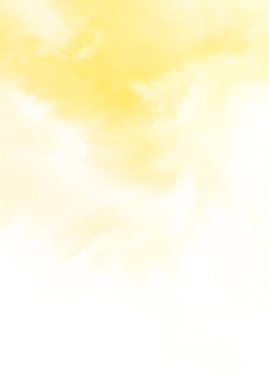 Beyaz arkaplanda soyut renkli suluboya. Dijital resim.