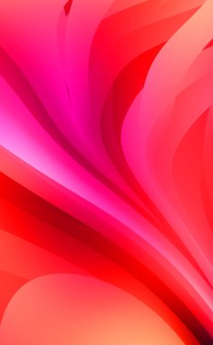 Renkli gradyan ile soyut arkaplan. Çizgili çizgili canlı duvar kâğıdı. Modern hareketin akışkan 2d çizimi.