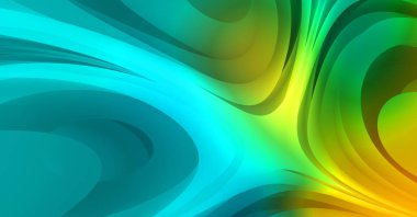 Renkli gradyan ile soyut arkaplan. Çizgili çizgili canlı duvar kâğıdı. Modern hareketin akışkan 2d çizimi.