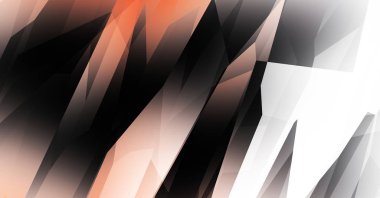 Soyut arkaplan. Üçgen 3d illüstrasyon çokgen sanat modeli tarzı. Geleceğin grafik geometrik tasarımı. Geometri dokusu fütürist dekorasyon. Moda ve canlı modern şablon