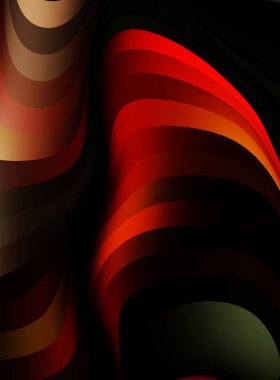 sıvı soyut arkaplan ve renkli gradyan. Modern hareketin 2d illüstrasyonu.