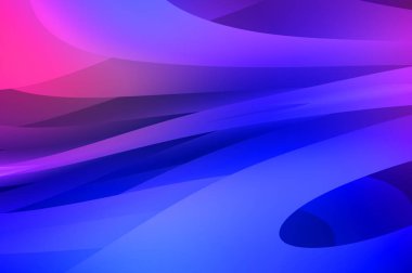 Renkli gradyan ile soyut arkaplan. Çizgili çizgili canlı duvar kâğıdı. Modern hareketin akışkan 2d çizimi.