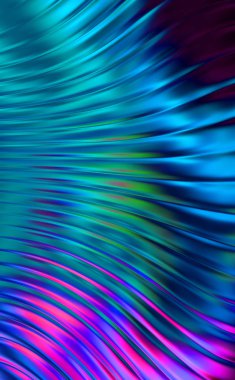 Soyut arkaplan. Renkli dalgalı tasarım duvar kâğıdı. Grafik illüstrasyon.