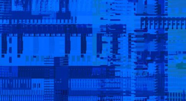 Geometrik çok renkli kesişen çizgiler. Dijital teknolojinin grafiksel çizimi. Soyut arkaplan. 