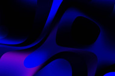 sıvı soyut arkaplan ve renkli gradyan. Modern hareketin 2d illüstrasyonu.