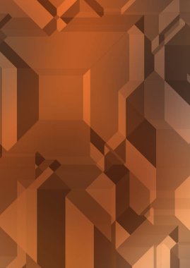 Çokgen arka plan. Geometrik tasarımlı renkli duvar kağıtları. Dijital 3d illüstrasyon.