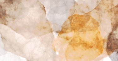 Suluboya arka planda lekeler ve lekelerle boyanmış. Fırça darbesi ile boyanmış. 2d Görüntü.