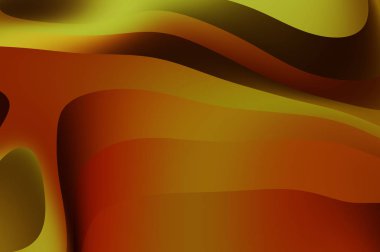 sıvı soyut arkaplan ve renkli gradyan. Modern hareketin 2d illüstrasyonu.