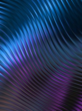 Soyut arkaplan. Renkli dalgalı tasarım duvar kâğıdı. Grafik illüstrasyon.