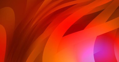 Renkli gradyan ile soyut arkaplan. Çizgili çizgili canlı duvar kâğıdı. Modern hareketin akışkan 2d çizimi.