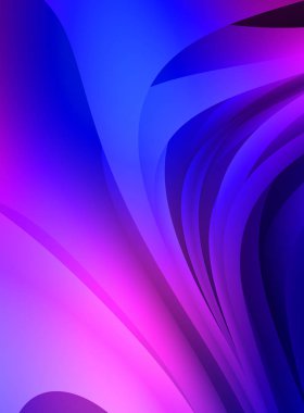 Renkli gradyan ile soyut arkaplan. Çizgili çizgili canlı duvar kâğıdı. Modern hareketin akışkan 2d çizimi.