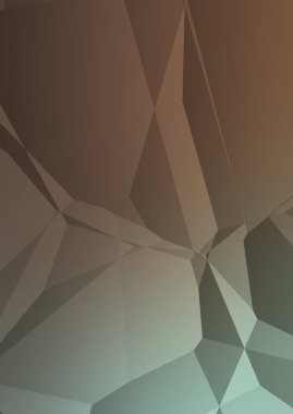 Çokgen arka plan. Geometrik tasarımlı renkli duvar kağıtları. Dijital 3d illüstrasyon.