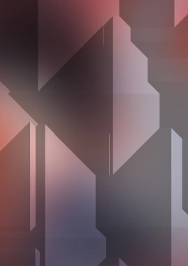 Çokgen arka plan. Geometrik tasarımlı renkli duvar kağıtları. Dijital 3d illüstrasyon.