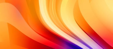 Renkli gradyan ile soyut arkaplan. Çizgili çizgili canlı duvar kâğıdı. Modern hareketin akışkan 2d çizimi.