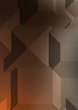 Çokgen arka plan. Geometrik tasarımlı renkli duvar kağıtları. Dijital 3d illüstrasyon.