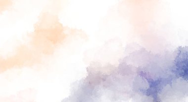 Suluboya arka planda lekeler ve lekelerle boyanmış. Fırça darbesi ile boyanmış. 2d Görüntü.