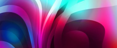 Renkli gradyan ile soyut arkaplan. Çizgili çizgili canlı duvar kâğıdı. Modern hareketin akışkan 2d çizimi.