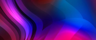 Renkli gradyan ile soyut arkaplan. Çizgili çizgili canlı duvar kâğıdı. Modern hareketin akışkan 2d çizimi.