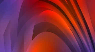 Renkli gradyan ile soyut arkaplan. Çizgili çizgili canlı duvar kâğıdı. Modern hareketin akışkan 2d çizimi.