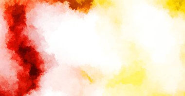 Suluboya arka planda lekeler ve lekelerle boyanmış. Fırça darbesi ile boyanmış. 2d Görüntü.