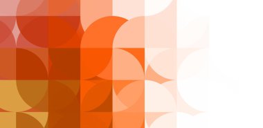 Dairesel şekillerin katmanları renkli ve canlı bir tasarım yaratıyor. Dairelerin sayısal çizimi. Gelecekçi tasarım şablonu.